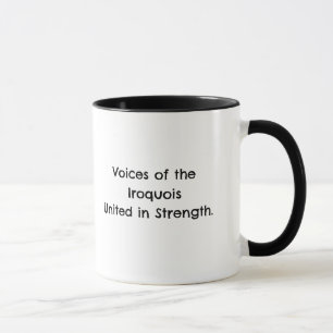 Mug Coupe de café de typographie tribale personnalisée