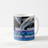 Mug Coupe de café Dolphin Wars (Devant droit)