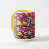 MUG COUPE DE CAFÉ EMOJI (Devant gauche)