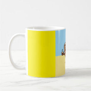 Mug Coupe de café en caricature mignonne - Conception