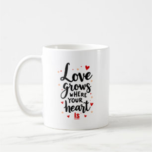 Mug Coupe de café en céramique rustique avec devis pli