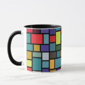 Mug Coupe de café en mosaïque (Gauche)