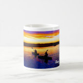 Mug Coupe de café Kayak Sunset (Centre)