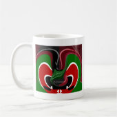 Mug Coupe de café Kenya Drapeau Hakuna Matata (Gauche)