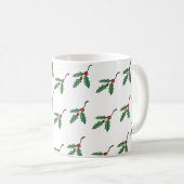 Mug Coupe de café Noël Holly Holiday (Devant droit)