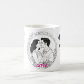 Mug Coupe de café nouveau style (Centre)