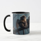 Mug Coupe de café Perché Flying Monkeys (Gauche)