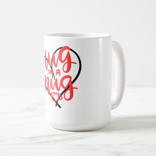 Mug Coupe de café personnalisée, Idées cadeaux d'anniv (Devant droit)