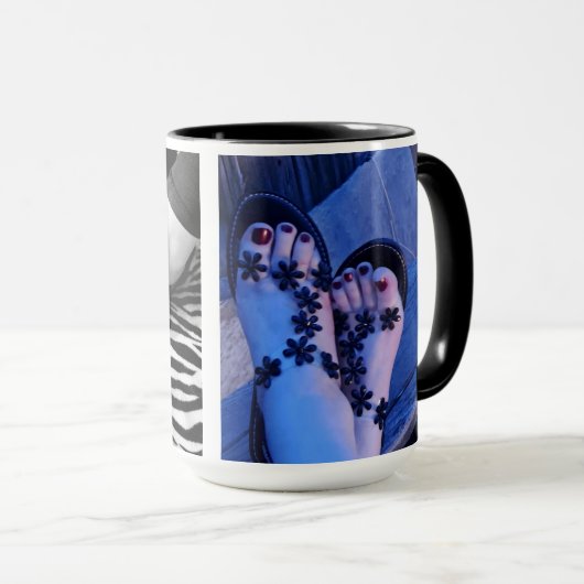 Mug Coupe de café pieds (Devant droit)