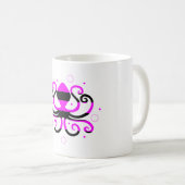 Mug Coupe de café pieuvre rayée (Devant droit)