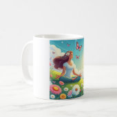 Mug Coupe de café pour filles (Devant gauche)