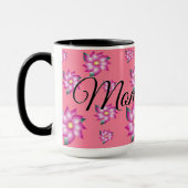 Mug Coupe de café rose (Gauche)