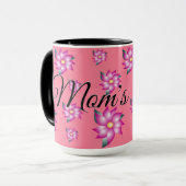 Mug Coupe de café rose (Devant gauche)