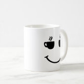 Mug Coupe de café sourire (Devant droit)