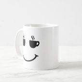 Mug Coupe de café sourire (Devant gauche)