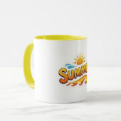 Mug Coupe de café Sunshine Lumineuse et Gaie (Devant gauche)