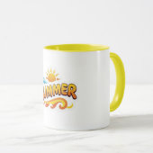 Mug Coupe de café Sunshine Lumineuse et Gaie (Devant droit)