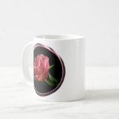 Mug Coupe de café Tulip double fleur printemps (Devant gauche)