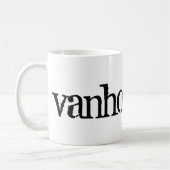 Mug Coupe de café vanhookART (Gauche)