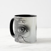 Mug Coupe de céramique "Medusa's Gaze" (Devant gauche)
