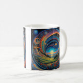 Mug Coupe de céramique nature tranquille (Devant droit)