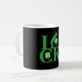 Mug Coupe de chance et de café Shamrock (Devant gauche)