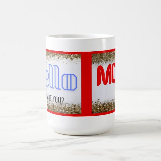 Mug Coupe de couleur (Centre)