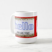 Mug Coupe de couleur (Devant gauche)