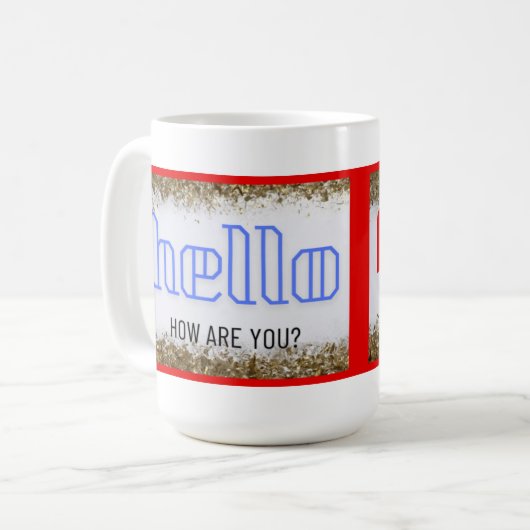 Mug Coupe de couleur (Devant gauche)