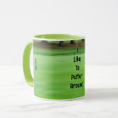 Mug Coupe de golf de golf de golf de golf de golf (Devant gauche)