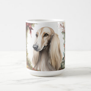Mug Coupe de la fête de la couronne de Noël afghane