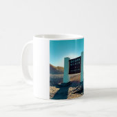 Mug Coupe de la plage océanique de San Francisco (Devant gauche)