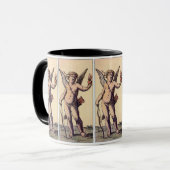 Mug Coupe de la Saint-Valentin Cupid les yeux bandés,  (Devant gauche)