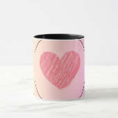 Mug Coupe de lait d'amour et de bonheur (Centre)