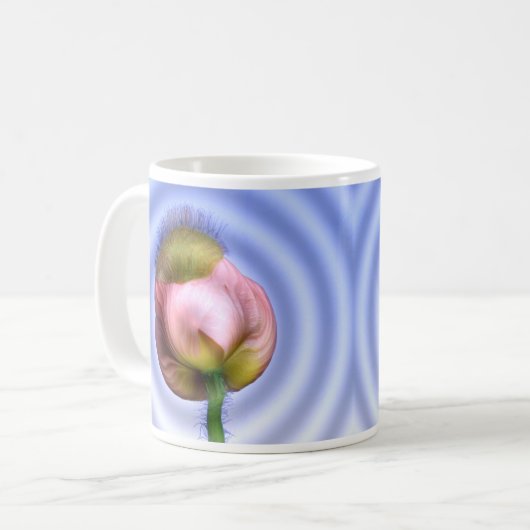 Mug Coupe de l'énergie des fleurs (Devant gauche)