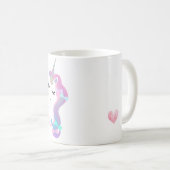 Mug Coupe de licorne personnalisée (Devant droit)