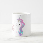 Mug Coupe de licorne personnalisée (Centre)