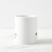 Mug Coupe de Noël de la joie avec l'or (Centre)