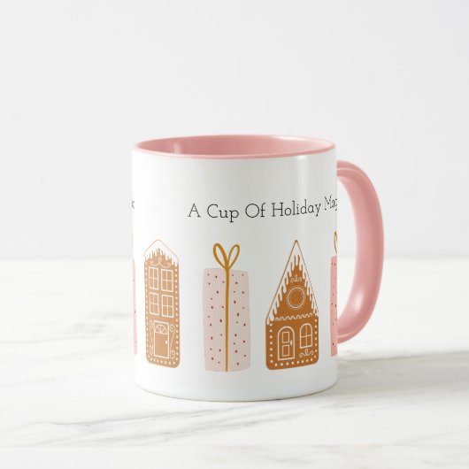 Mug Coupe de Noël magique de Noël (Devant droit)