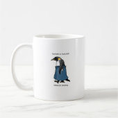 Mug Coupe de pingouin intensif d'hiver (Gauche)