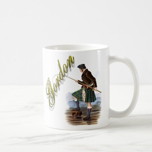 Mug Coupe de rêve écossaise Clan Gordon (Droite)