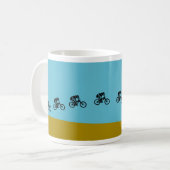 Mug Coupe de saut de vélo de montagne (Devant gauche)