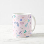 Mug Coupe de sirène personnalisée (Devant droit)
