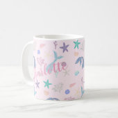 Mug Coupe de sirène personnalisée (Devant gauche)