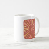 Mug Coupe de soleil brillante et soleil rose charmant (Devant droit)
