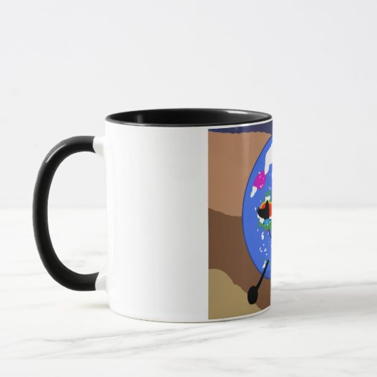 Mug Coupe de terre (Gauche)
