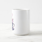 Mug Coupe de Thé Vintage de Fleurs personnalisée (Centre)