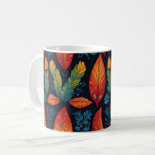 Mug Coupe décorative (Devant gauche)