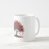 Mug Coupe décorée de fruits d'amour (Devant droit)