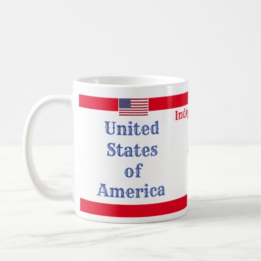 Mug Coupe des États-Unis d'Amérique (Gauche)